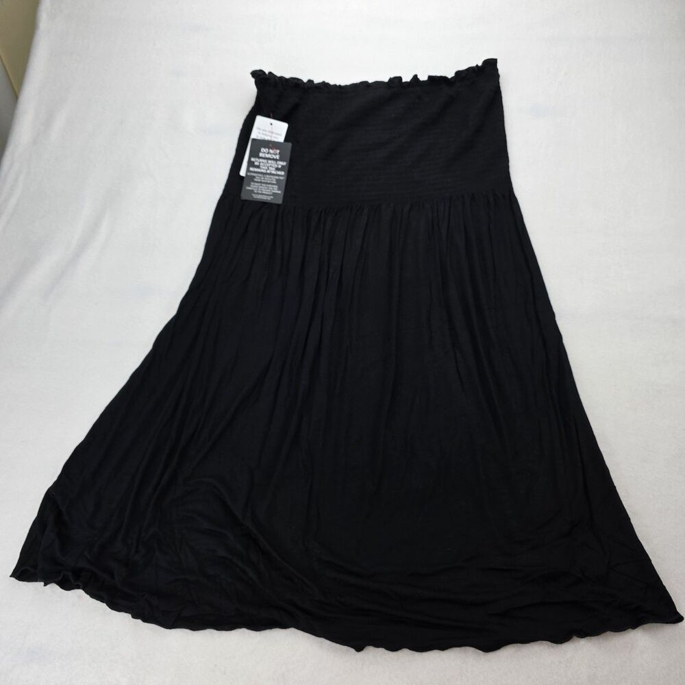 Swimsuits For All Black Sleeveless Cover Up